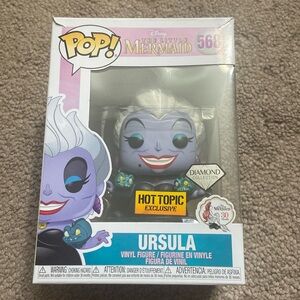 Disney Diamond Ursula Hot Topic Exclusive Funko Pop
